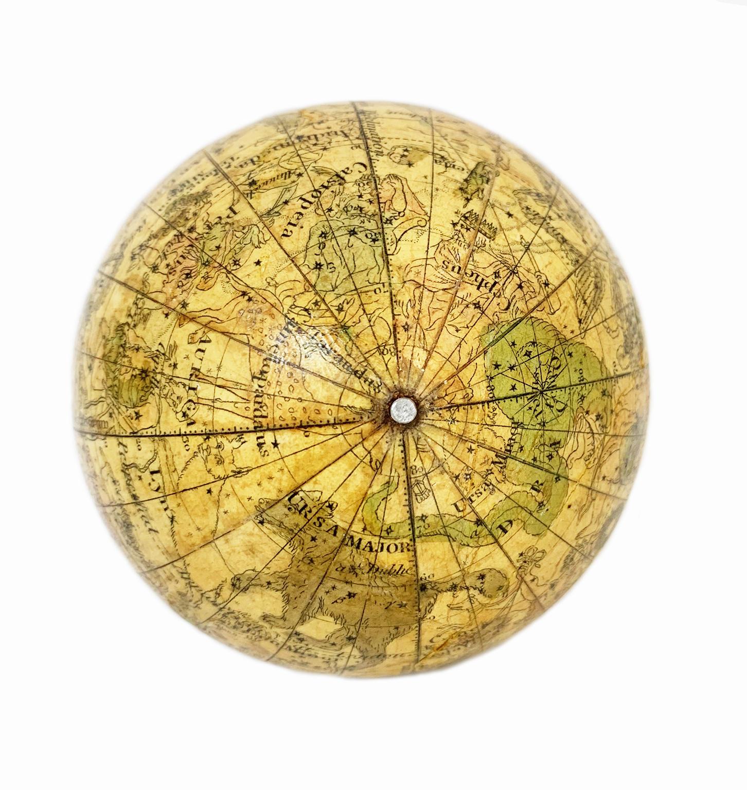 Celestial Pocket Globe by Newton London, 1860 Circa 4