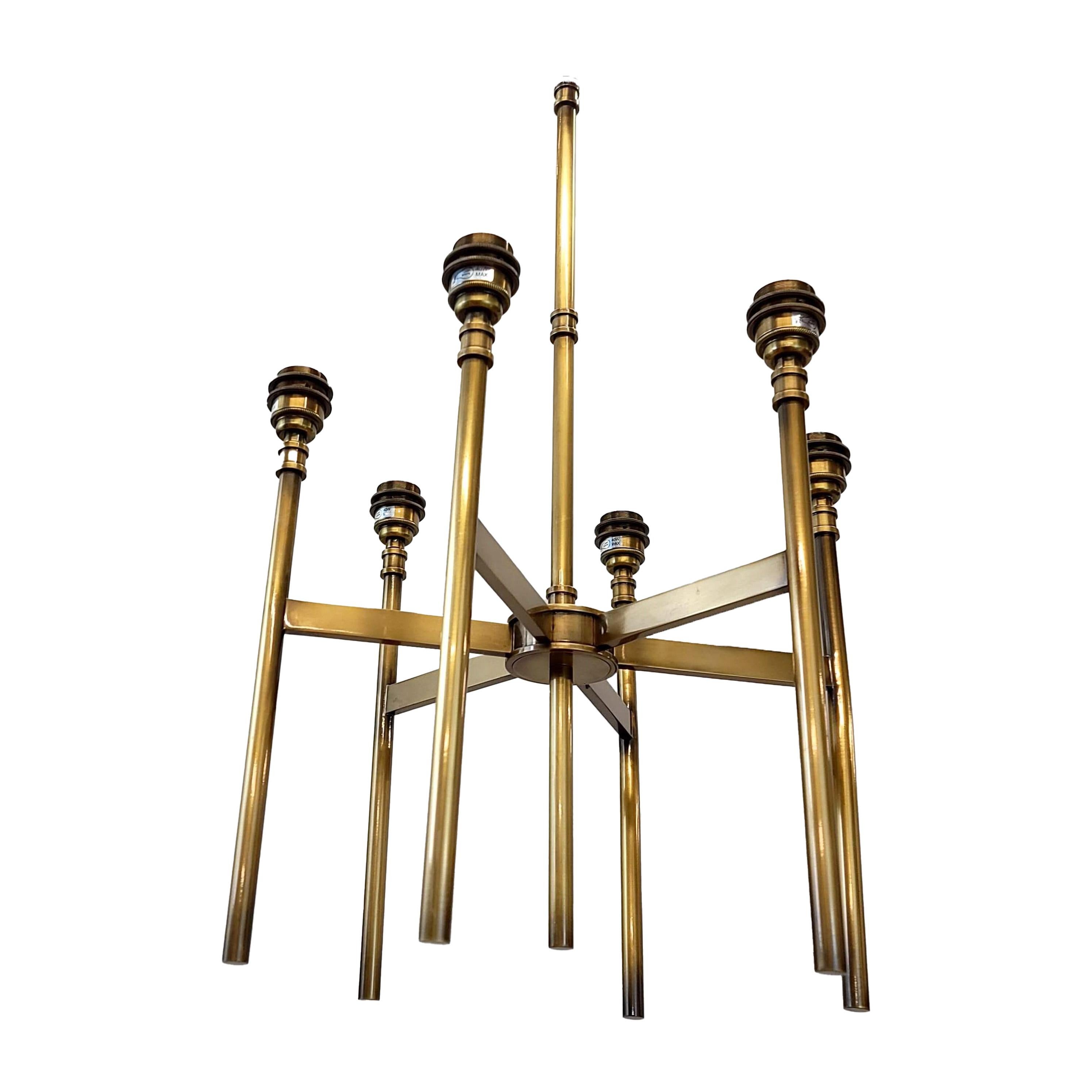 Celestial Scepter Chandelier In Good Condition For Sale In Brooklyn, NY