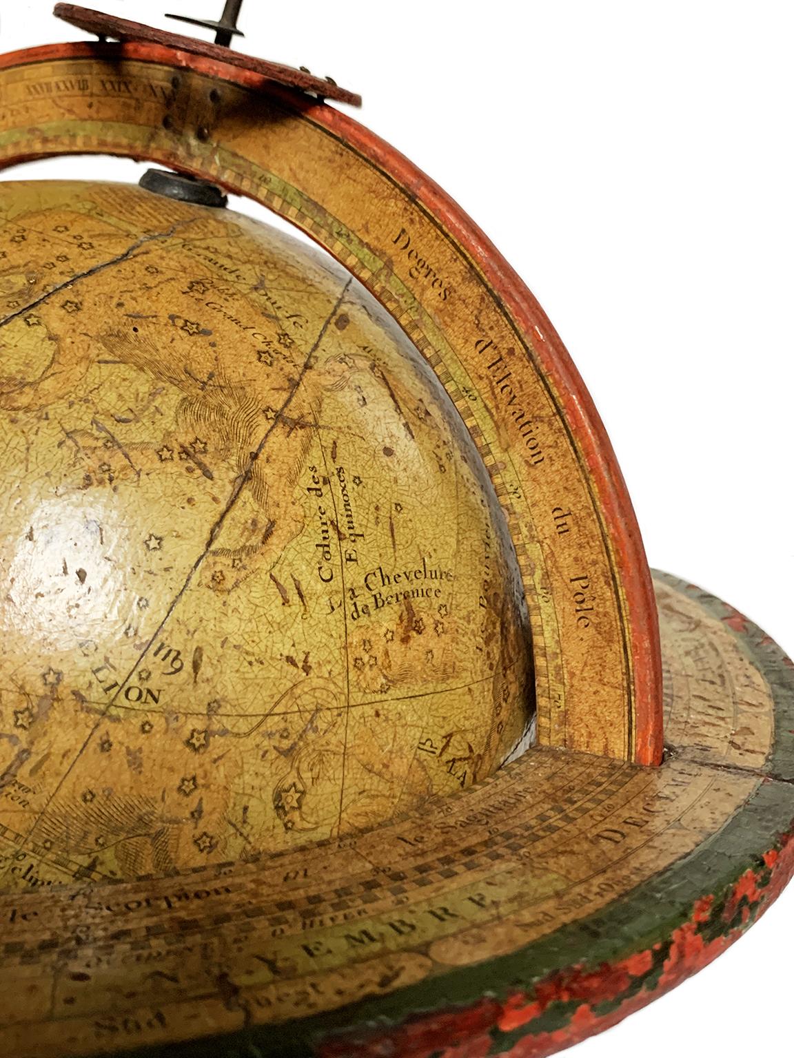 Celestial Table Globe, Charles-François Delamarche, Paris, 1791 in vendita 2