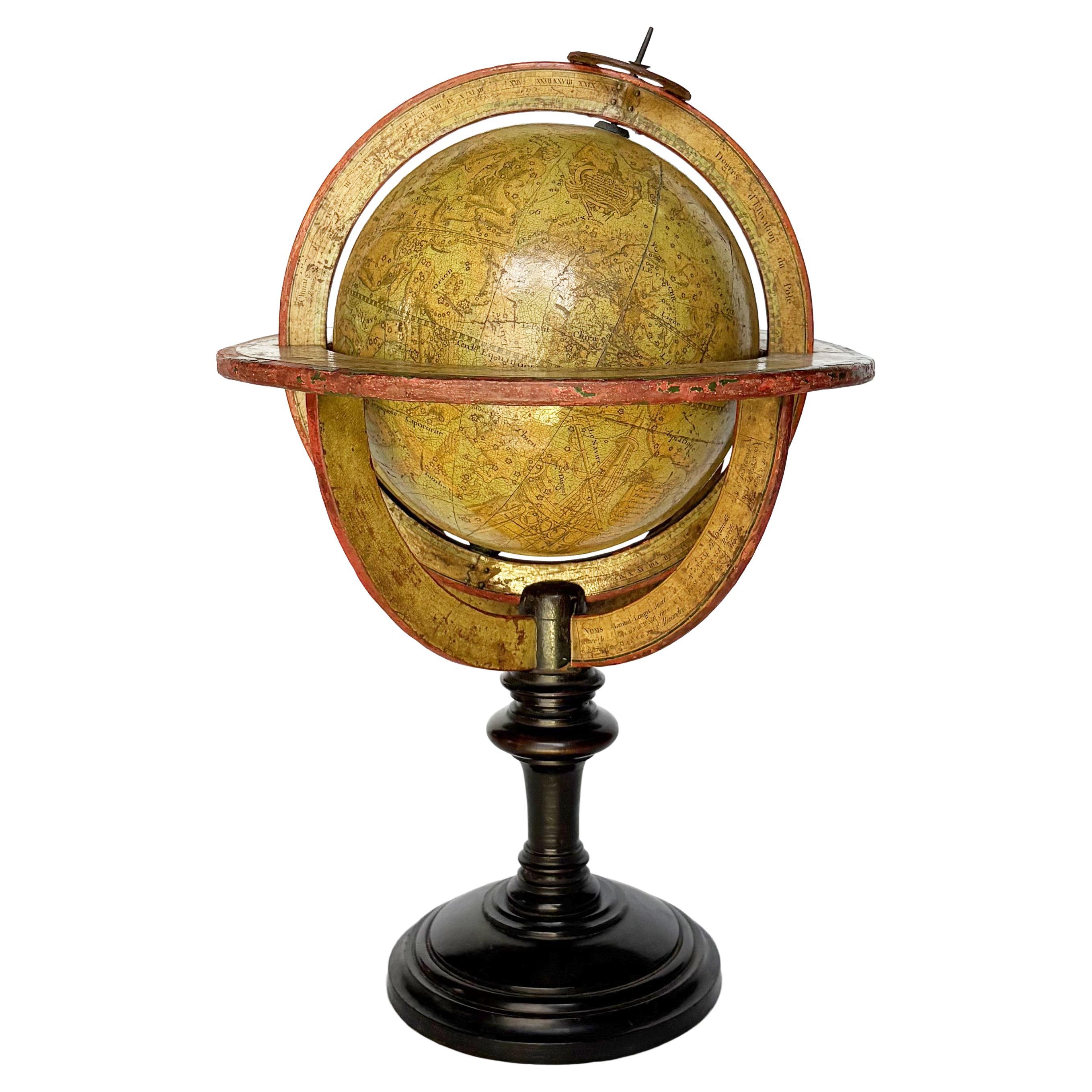 Celestial Table Globe, Charles-François Delamarche, Paris, 1791