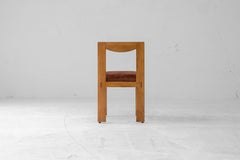 Sedia Celestine, sedia in Wood con seduta in velluto (set di 2 sedie)