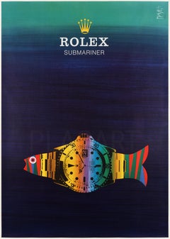 Rolex Submariner – Swiss Original Vintage Poster 