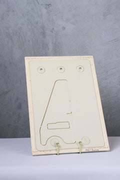 Celestino Piatti - Postmodern Ceramic Tile - 1980s - Era Miro, Picasso