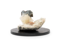 Celestite, Calcite, and Quartz Crystal Specimen