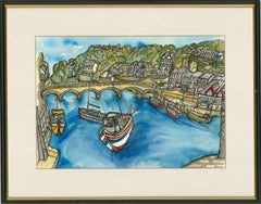 Celia Duncan - 2000 Acrylic, Renegade In Looe