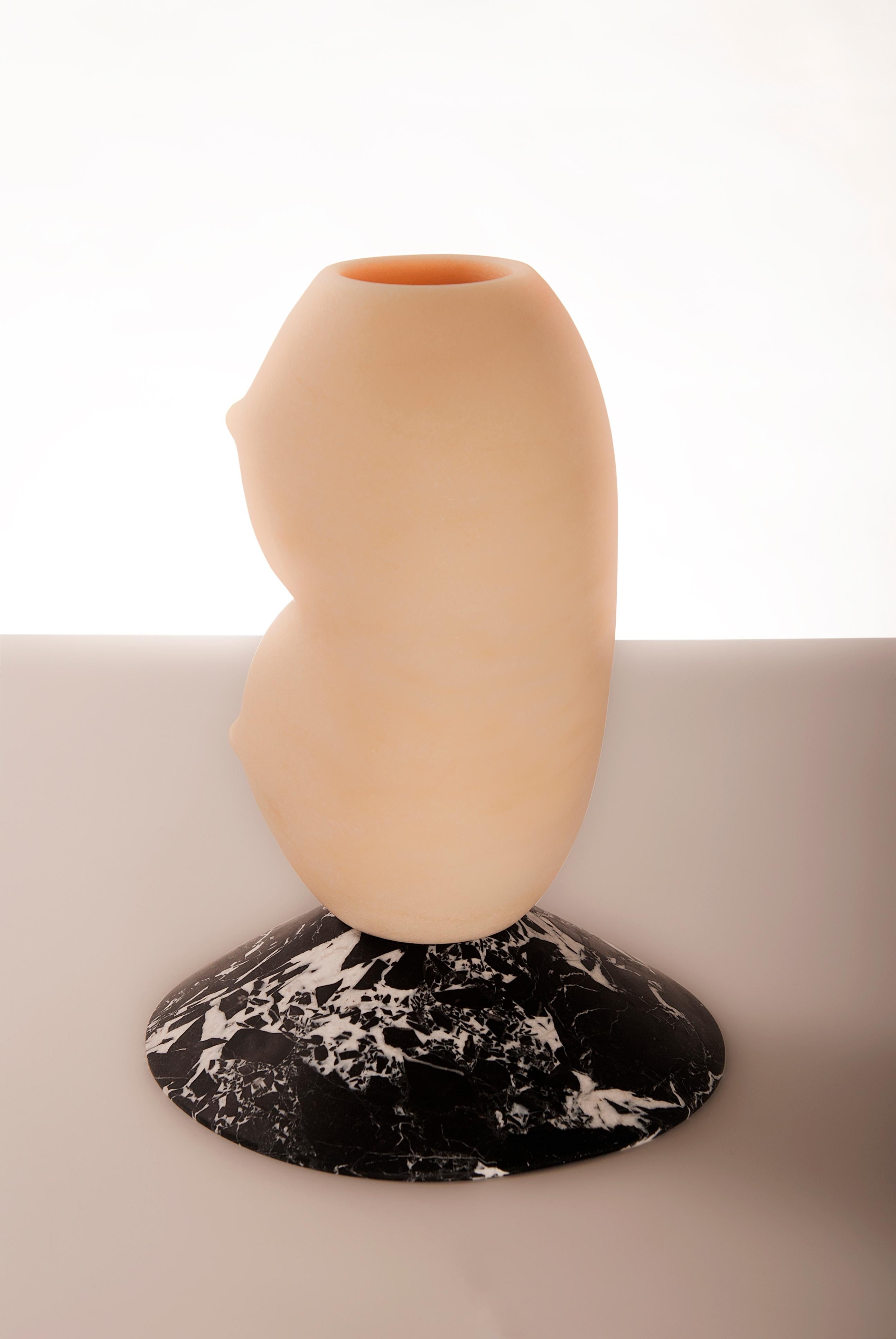 Celia-Duo-Marble Contemporary Vase, Valentina Cameranesi 4