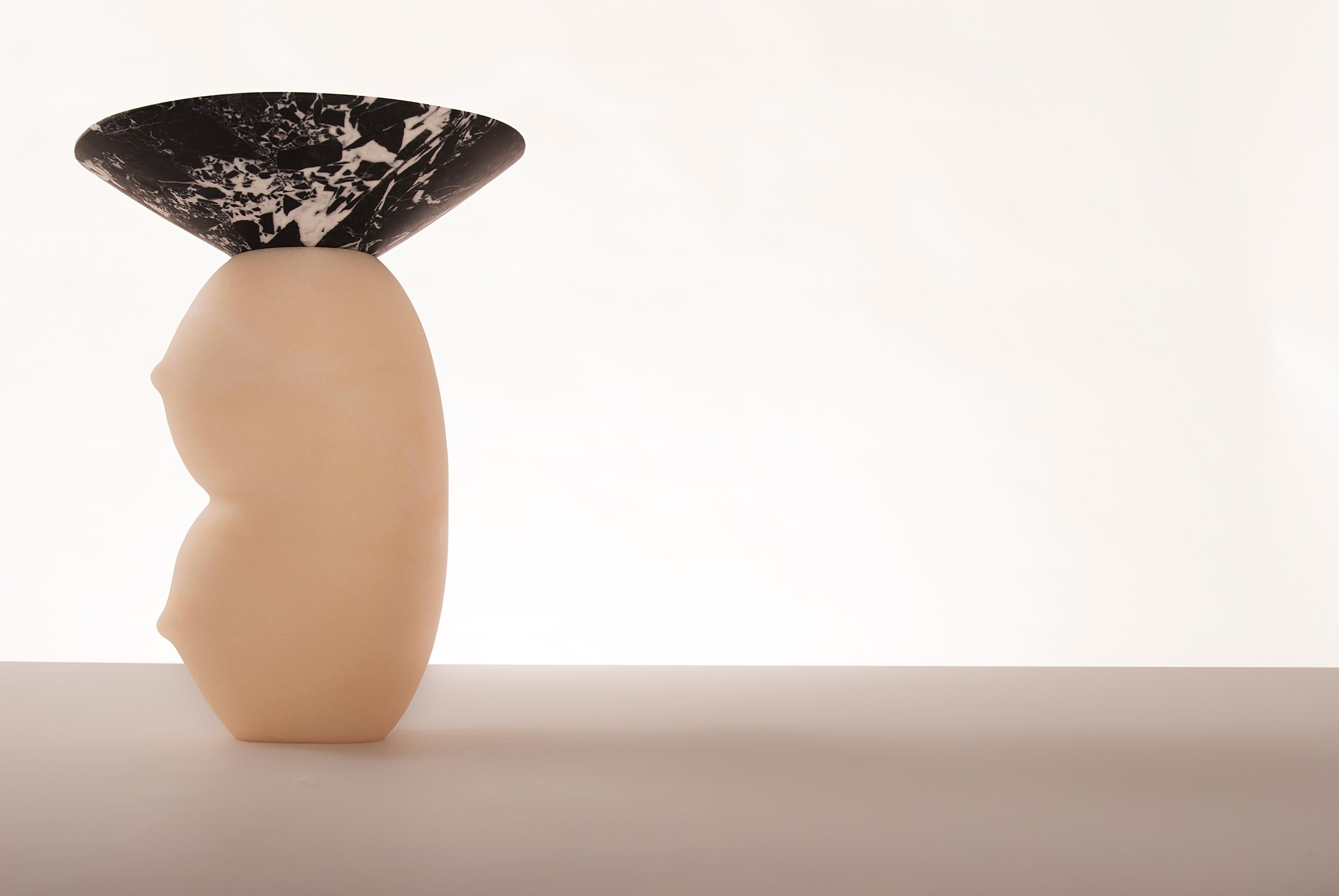 Celia-Duo-Marble Contemporary Vase, Valentina Cameranesi 1
