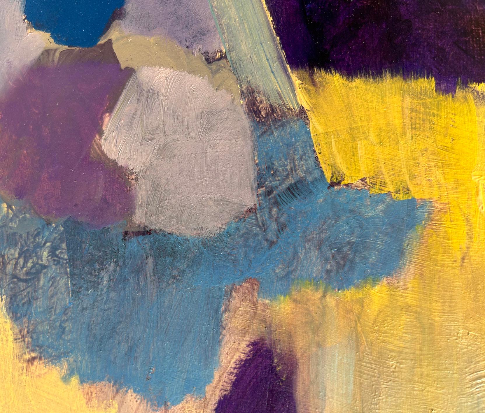 Arte contemporáneo brasileño de Celia Eid - L'invasion Bleue en venta 2