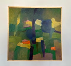 Art contemporain brésilien de Celia Eid - Vert