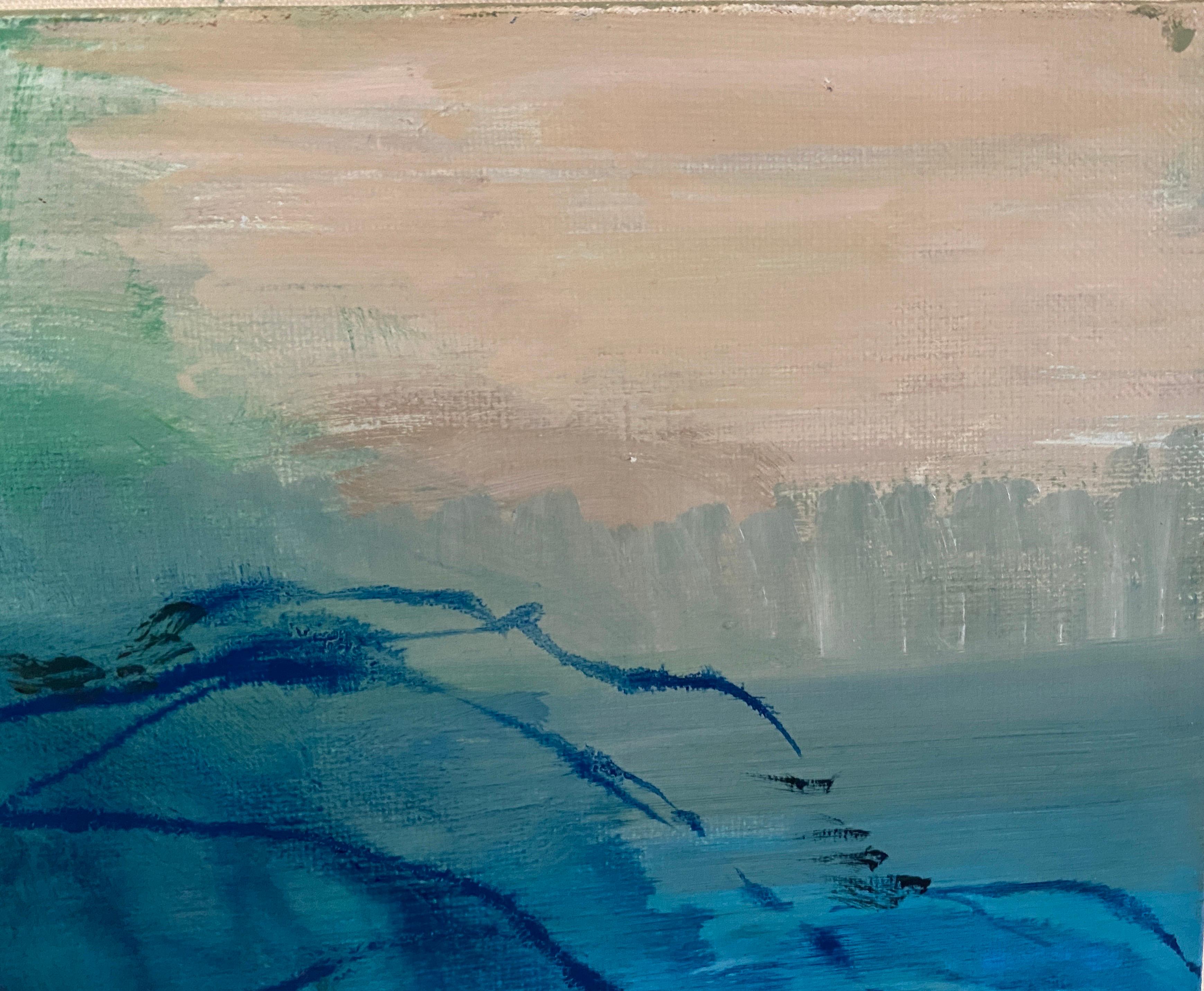 Después del árbol - Moderne Painting par Celia Herranz