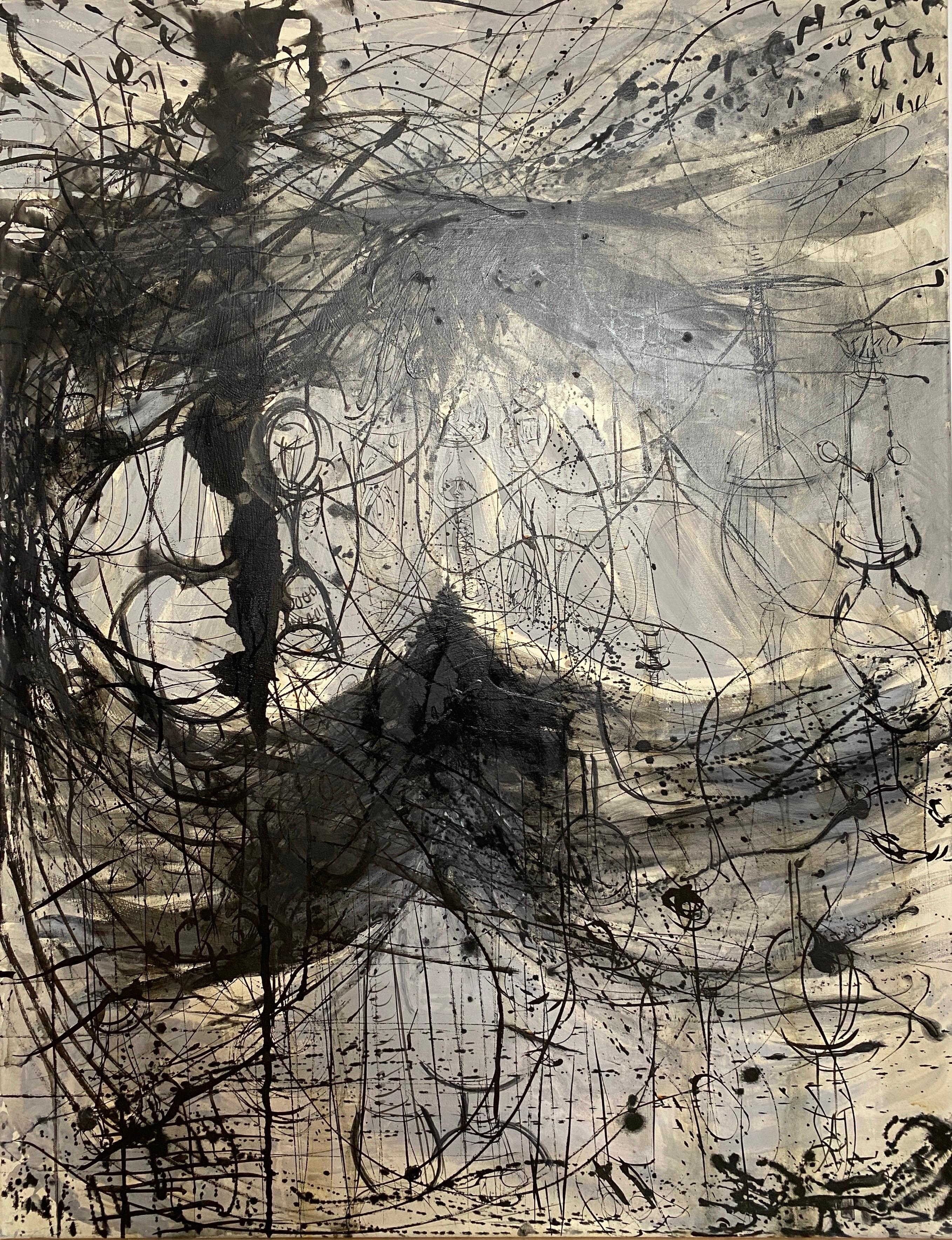 Pájaros Pájaros - Painting Moderno de Celia Herranz