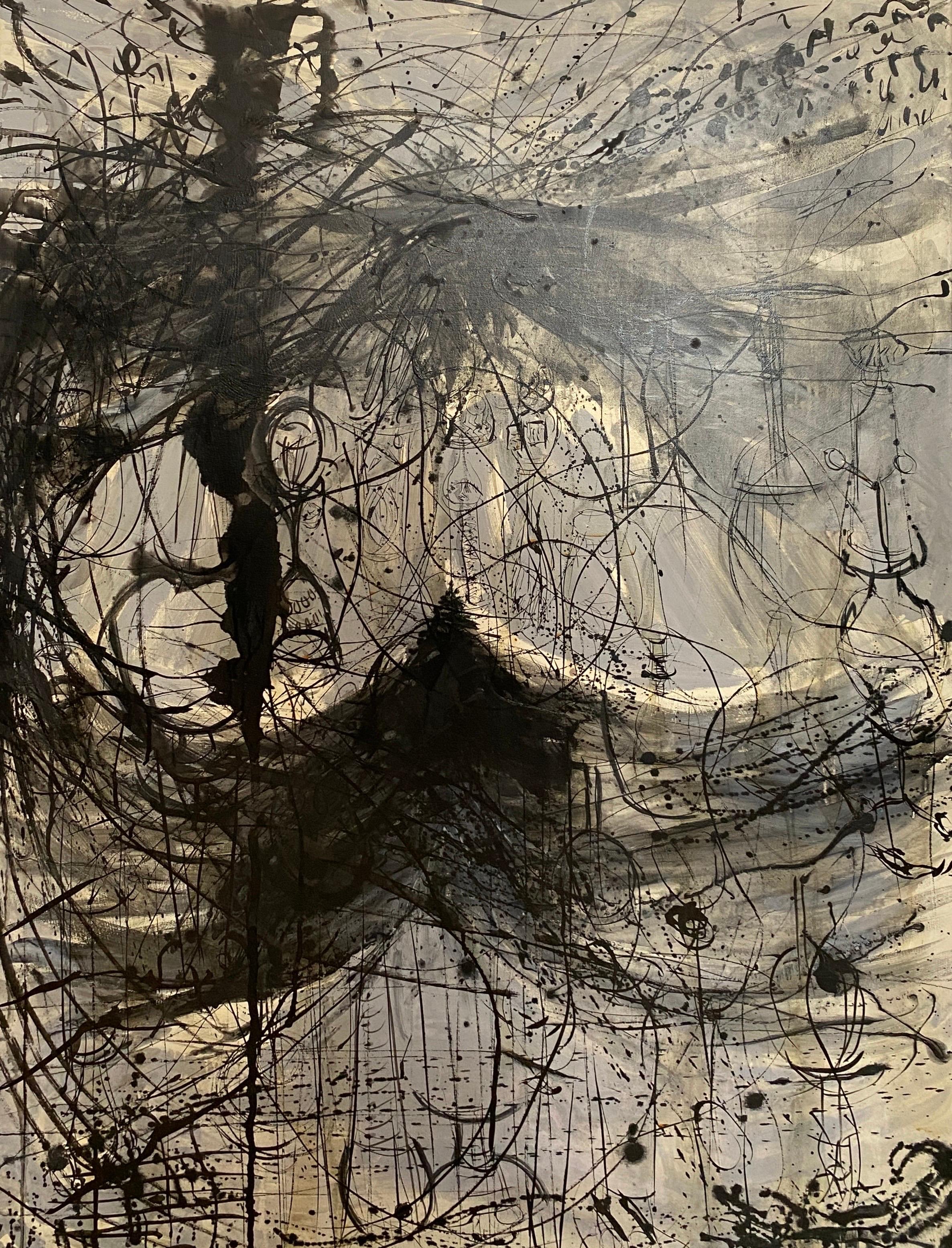 Landscape Painting de Celia Herranz - Pájaros Pájaros