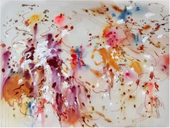 ABSTRACT Artwork Colors Canada Contemporary Celia Lees 2025 NEW