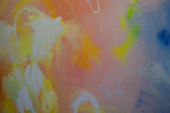 ABSTRACT Artwork Colors Raw Canada Contemporary Celia Lees 2025 NEW