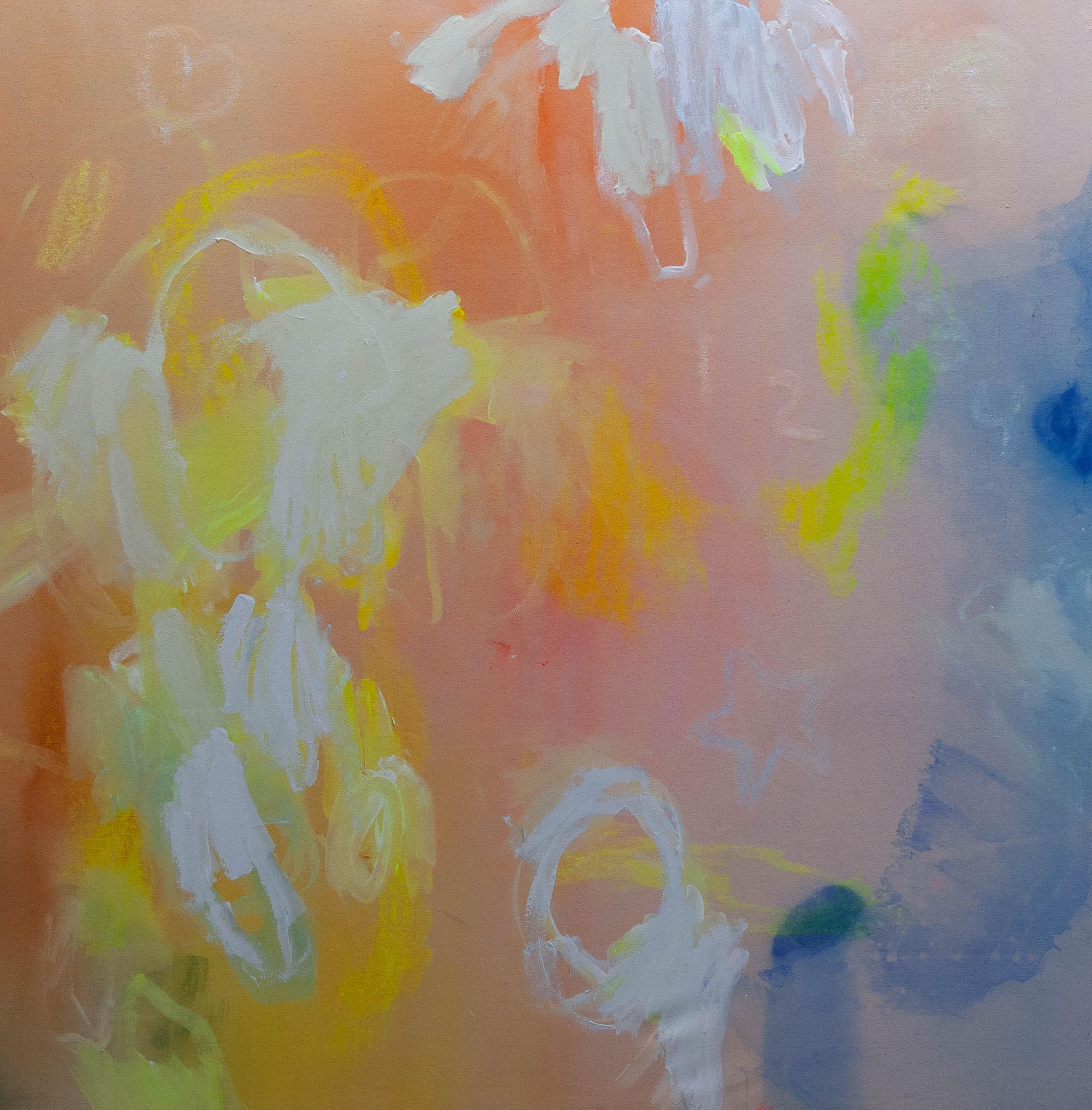 ABSTRACT Artwork Colors Raw Canada Contemporary Celia Lees 2025 NEW For Sale 2