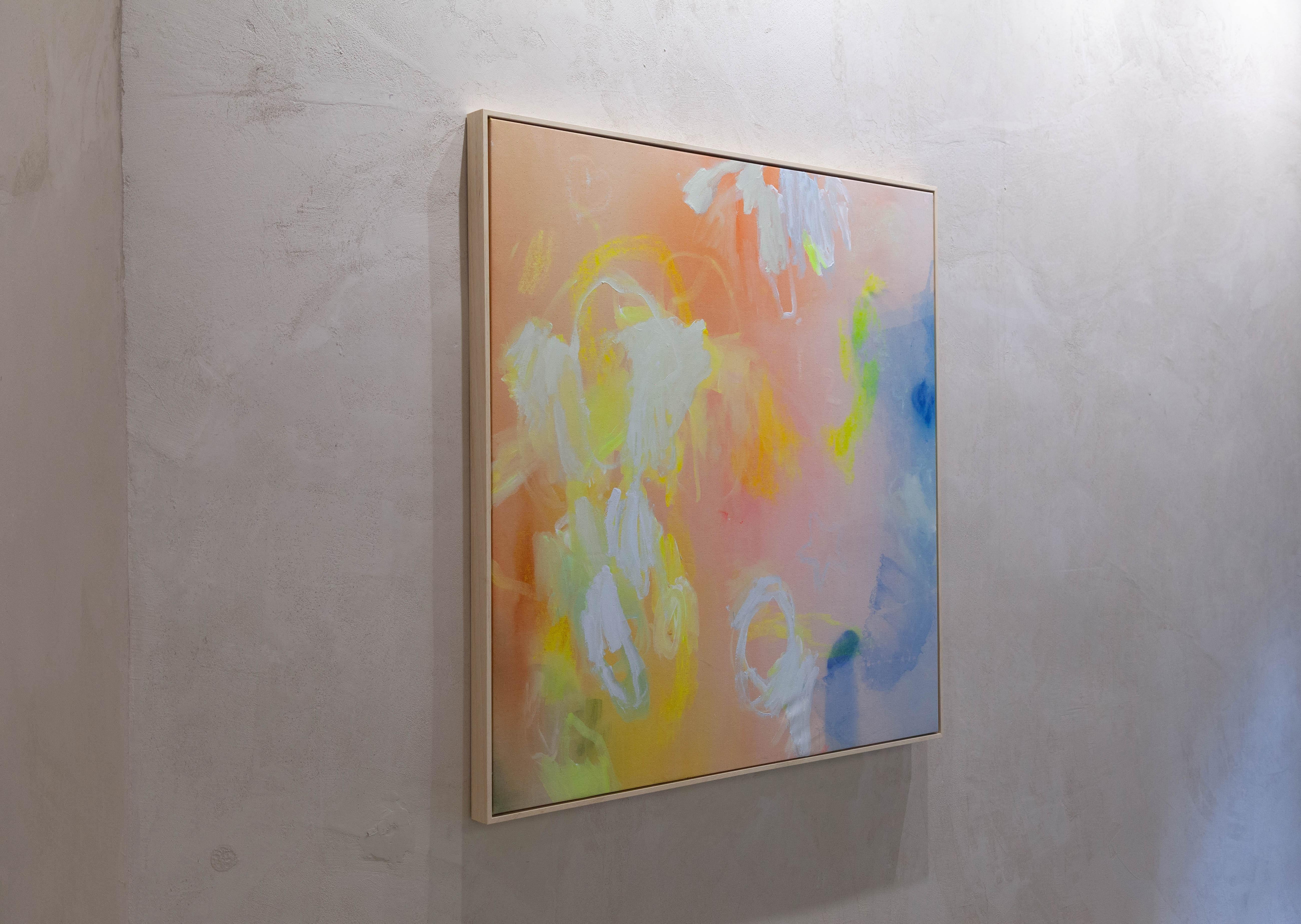 ABSTRACT Artwork Colors Raw Canada Contemporary Celia Lees 2025 NEW For Sale 3