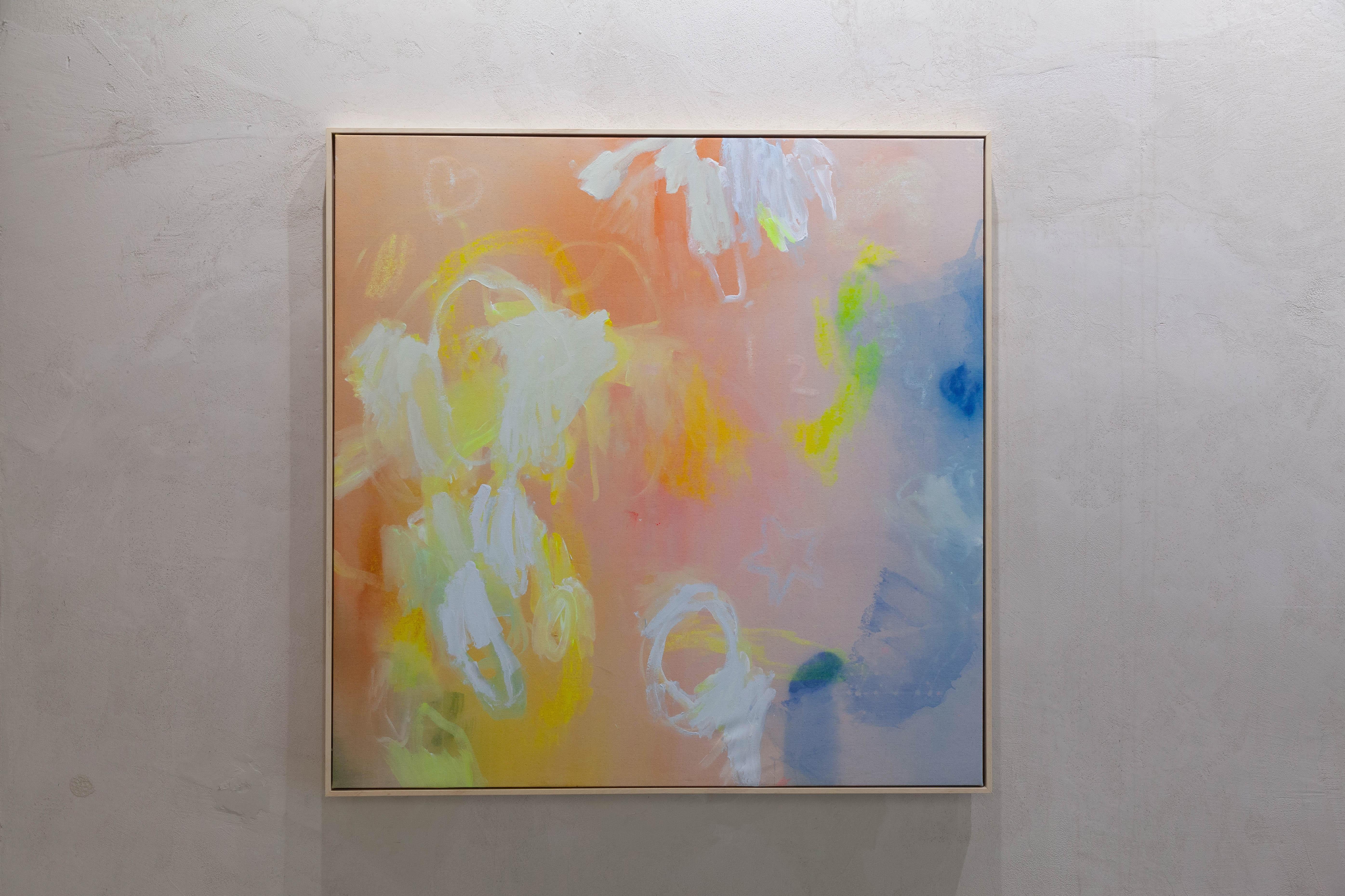 ABSTRACT Artwork Colors Raw Canada Contemporary Celia Lees 2025 NEW For Sale 4