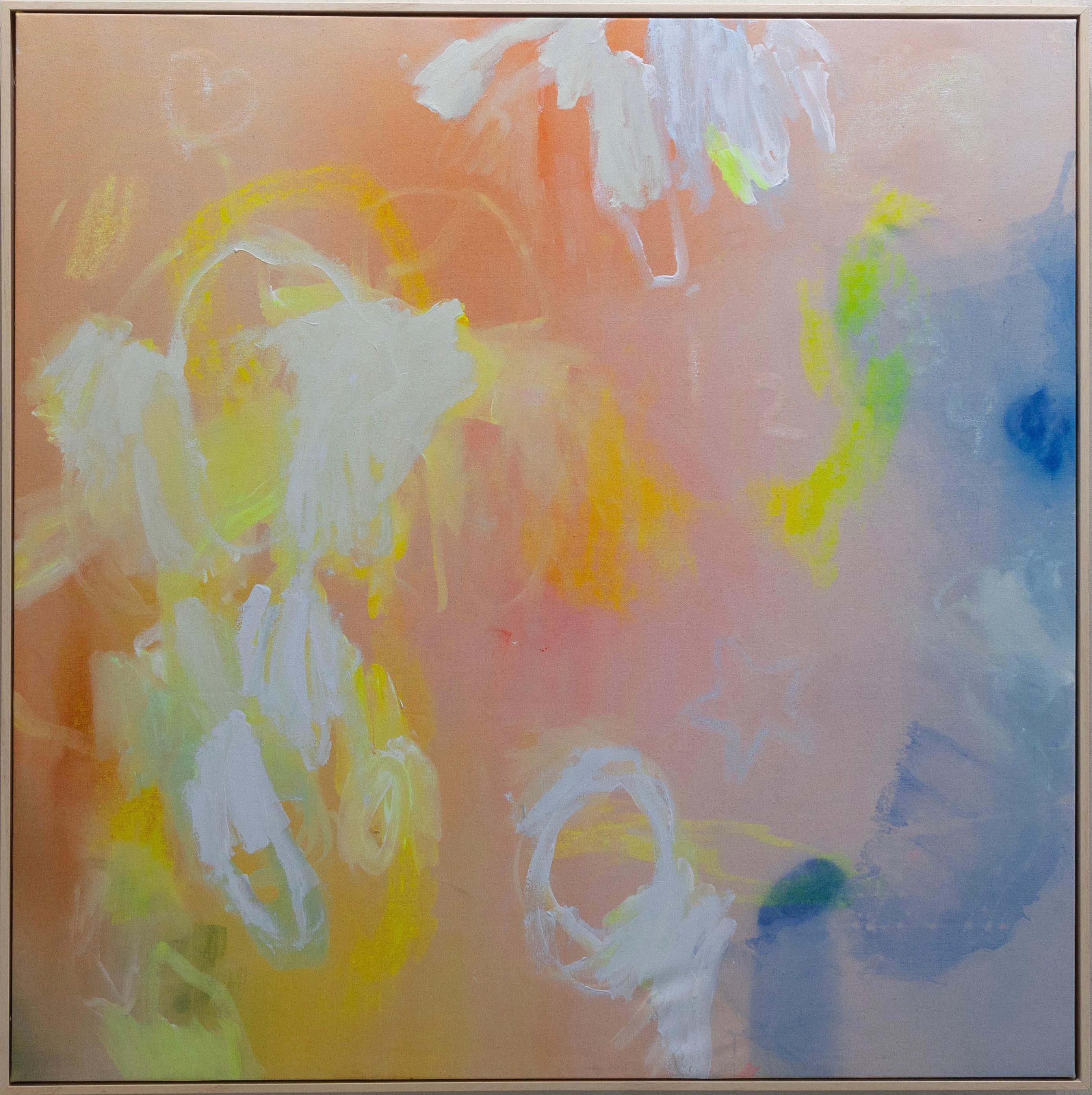 ABSTRACT Artwork Colors Raw Canada Contemporary Celia Lees 2025 NEW