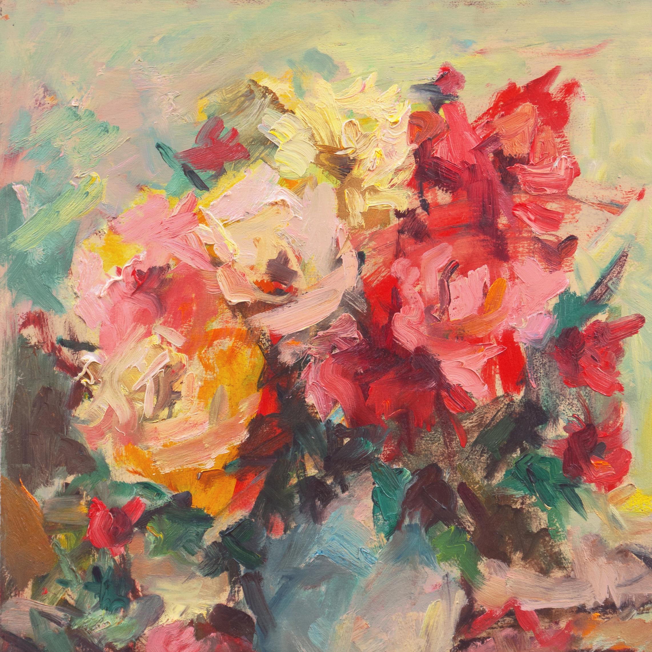« Still Life of Roses », artiste de la région de la baie de San Francisco, De Young Museum, SWA 1