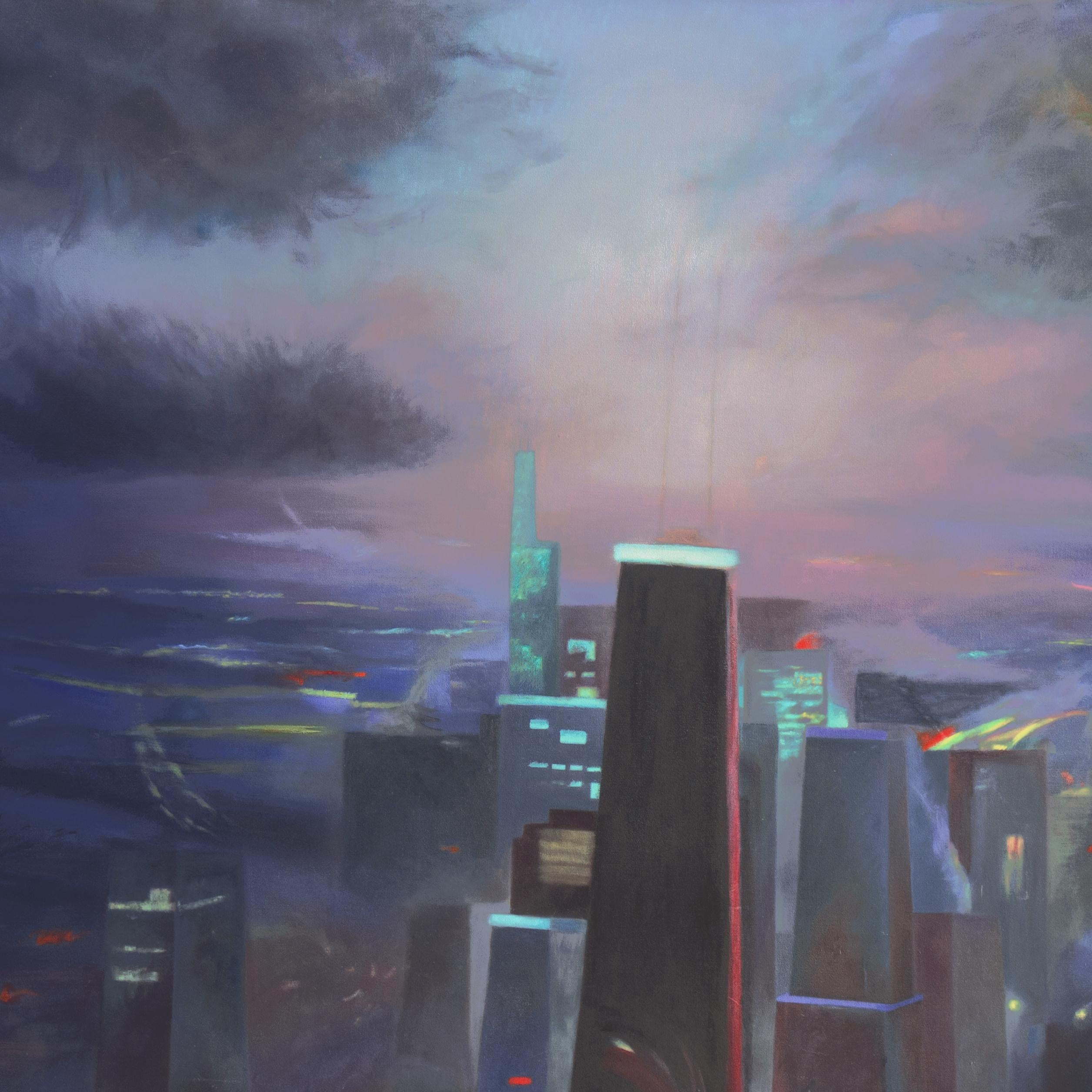 'Toronto Skyline', Berkeley, Stanford, Instituto de Arte de San Francisco, Mujer Artista en venta 1