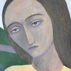 Rhythm Of Summer. Contemporary Figurative Mixed Media Painting