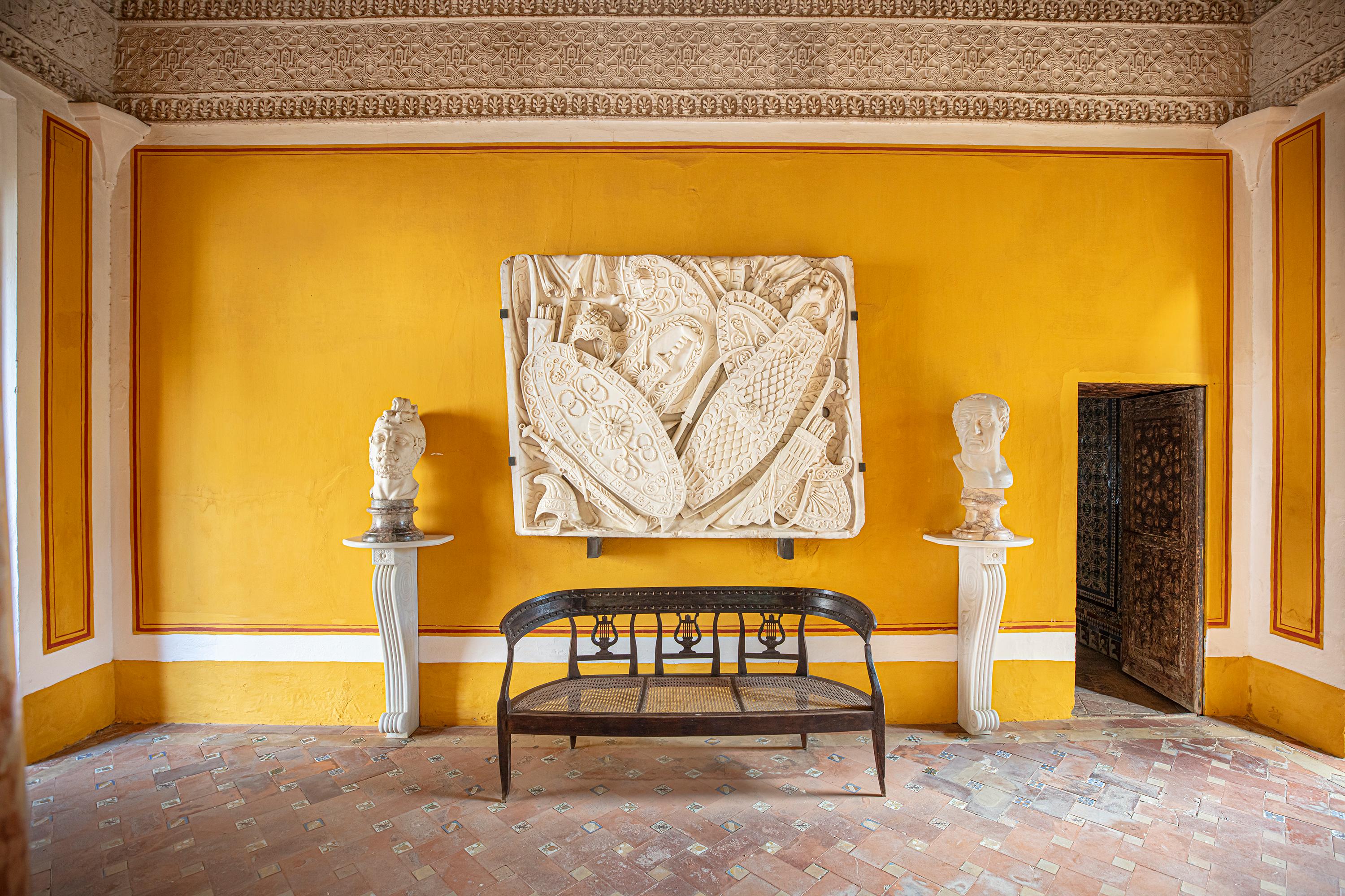 Aqui Las Escudos Descansan and Leyendas Andaluzas.  Diptych - Photograph by Celia Rogge