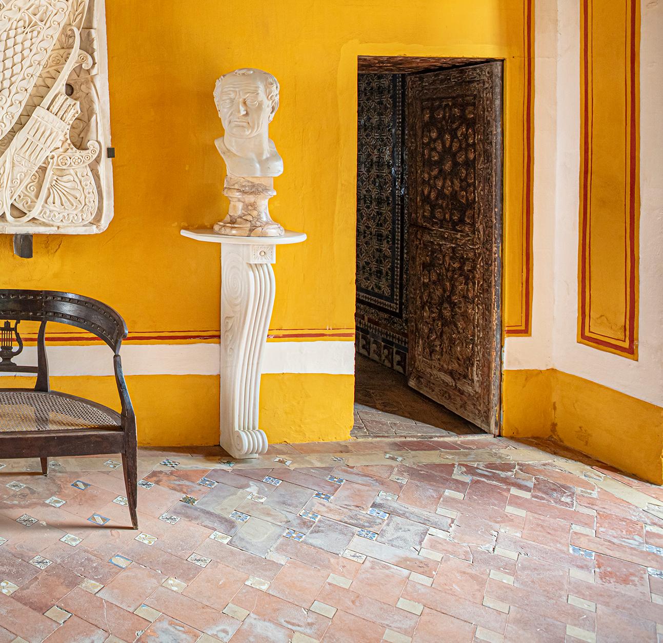 Aqui Las Escudos Descansan and Leyendas Andaluzas.  Diptych - Contemporary Photograph by Celia Rogge