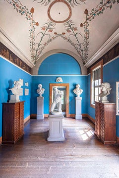Les bleus et les bustes de Goethe De la série Enfilades poétiques