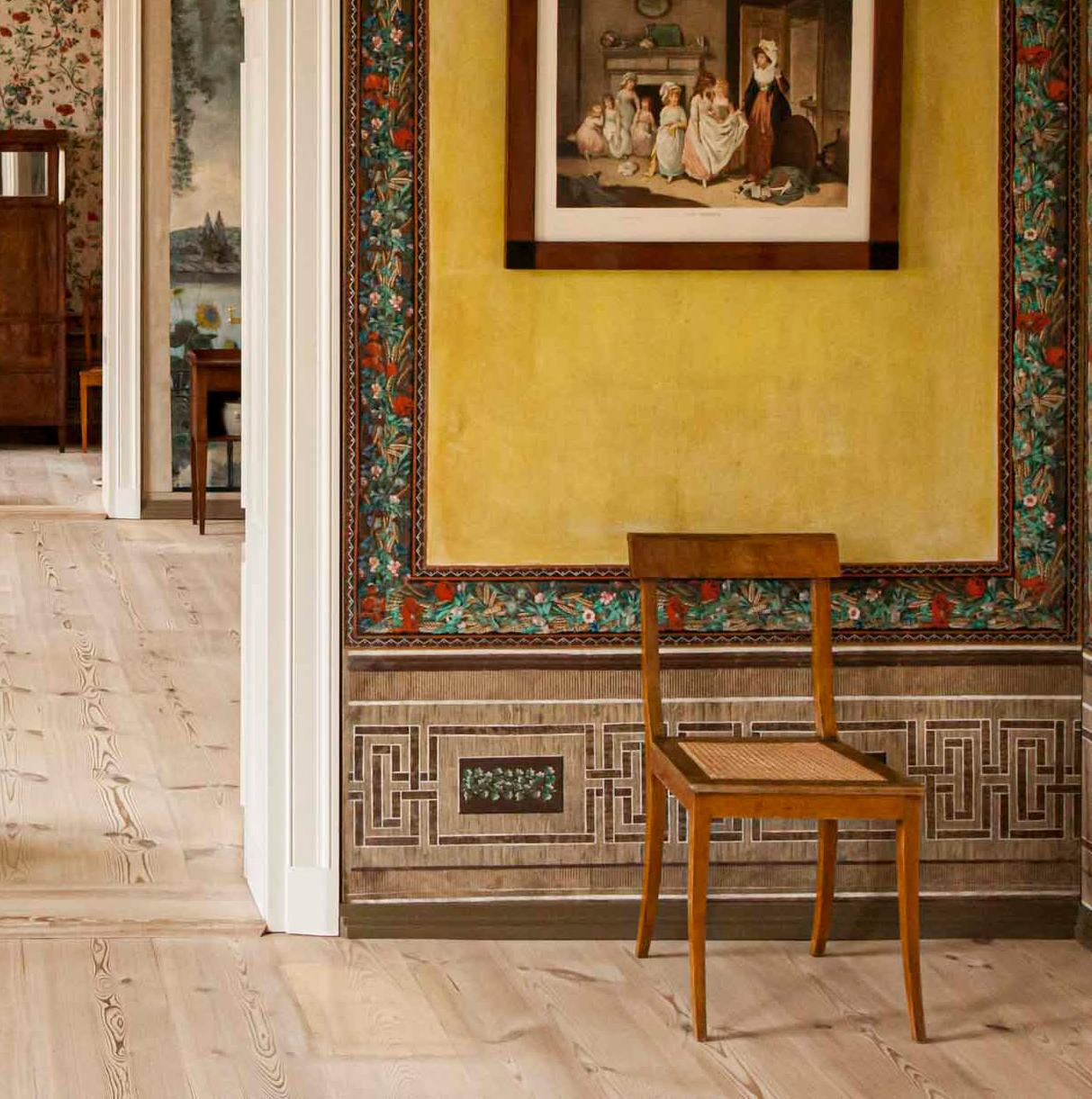 Idylls Of Havelland. From the Schinkel Enfilades - Interiors Series - Brown Color Photograph by Celia Rogge