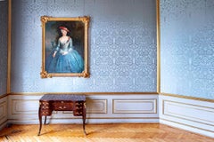 La Dame En Bleu. De la serie Château D'eau Enfilades
