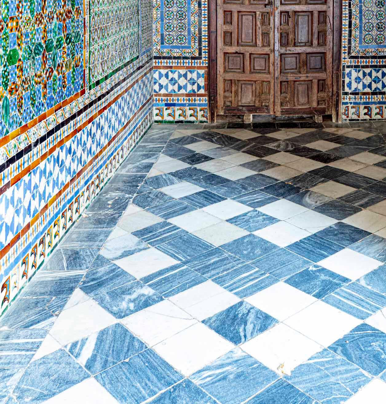 Pasillo De Mudejar. From the Iberia series - Gray Still-Life Photograph by Celia Rogge