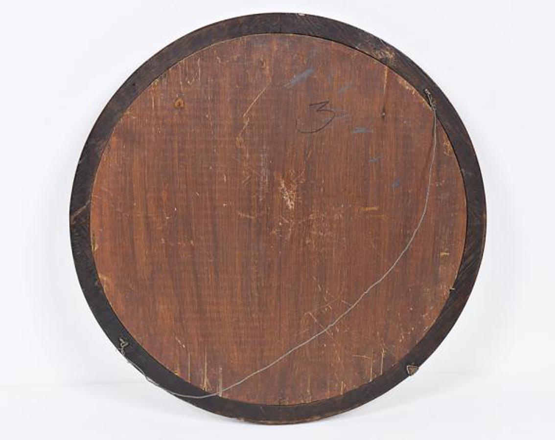 Celina Decorações Brazilian Wood Wall Mirror In Good Condition For Sale In Washington, DC