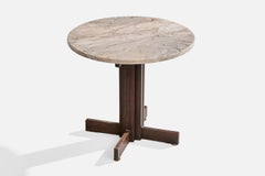 Celina Decorações, Tavolino, Wood, Marmo, Brasile, 1960s