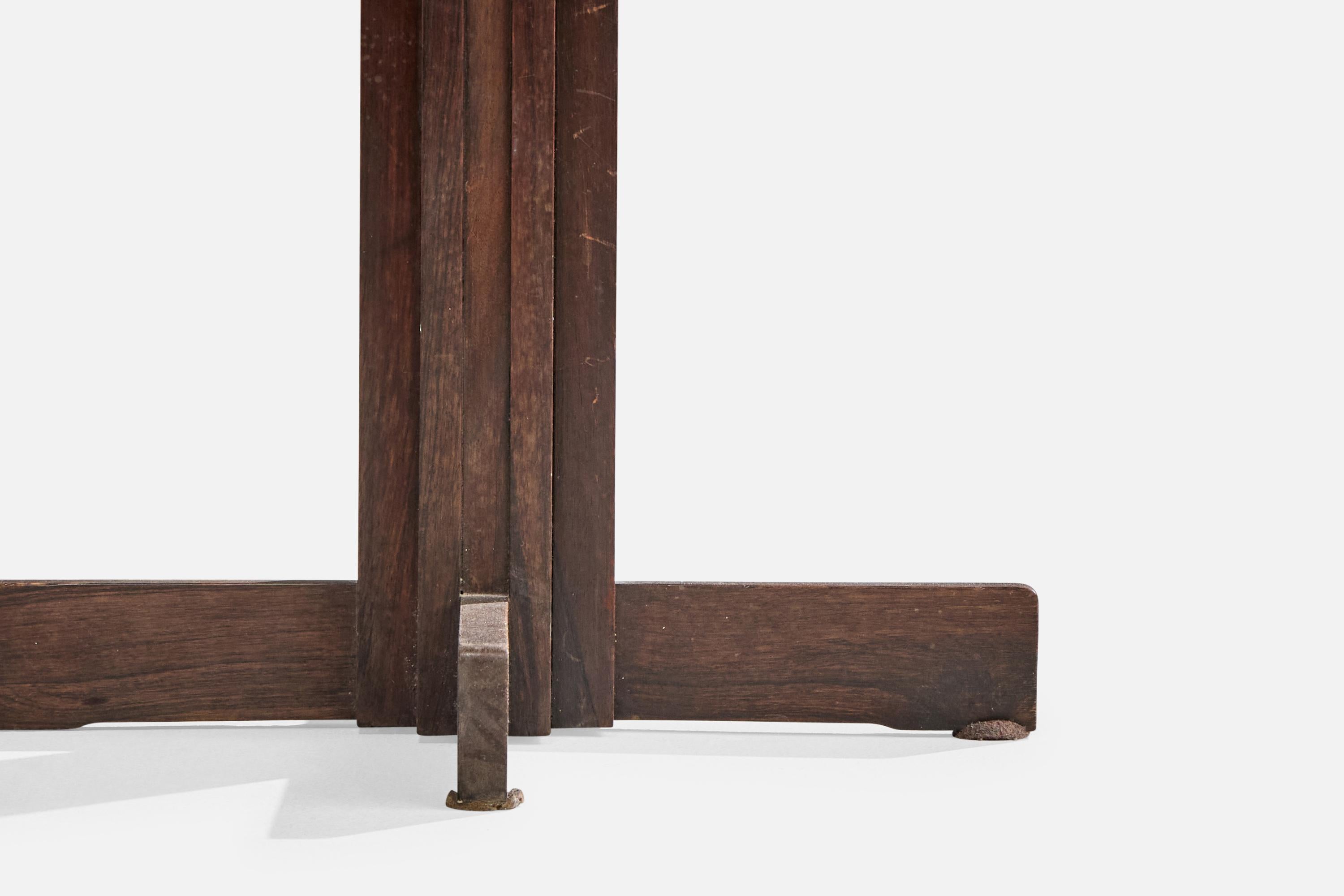 Celina Decorações, Tavolino, Wood, Marmo, Brasile, 1960s in vendita 3