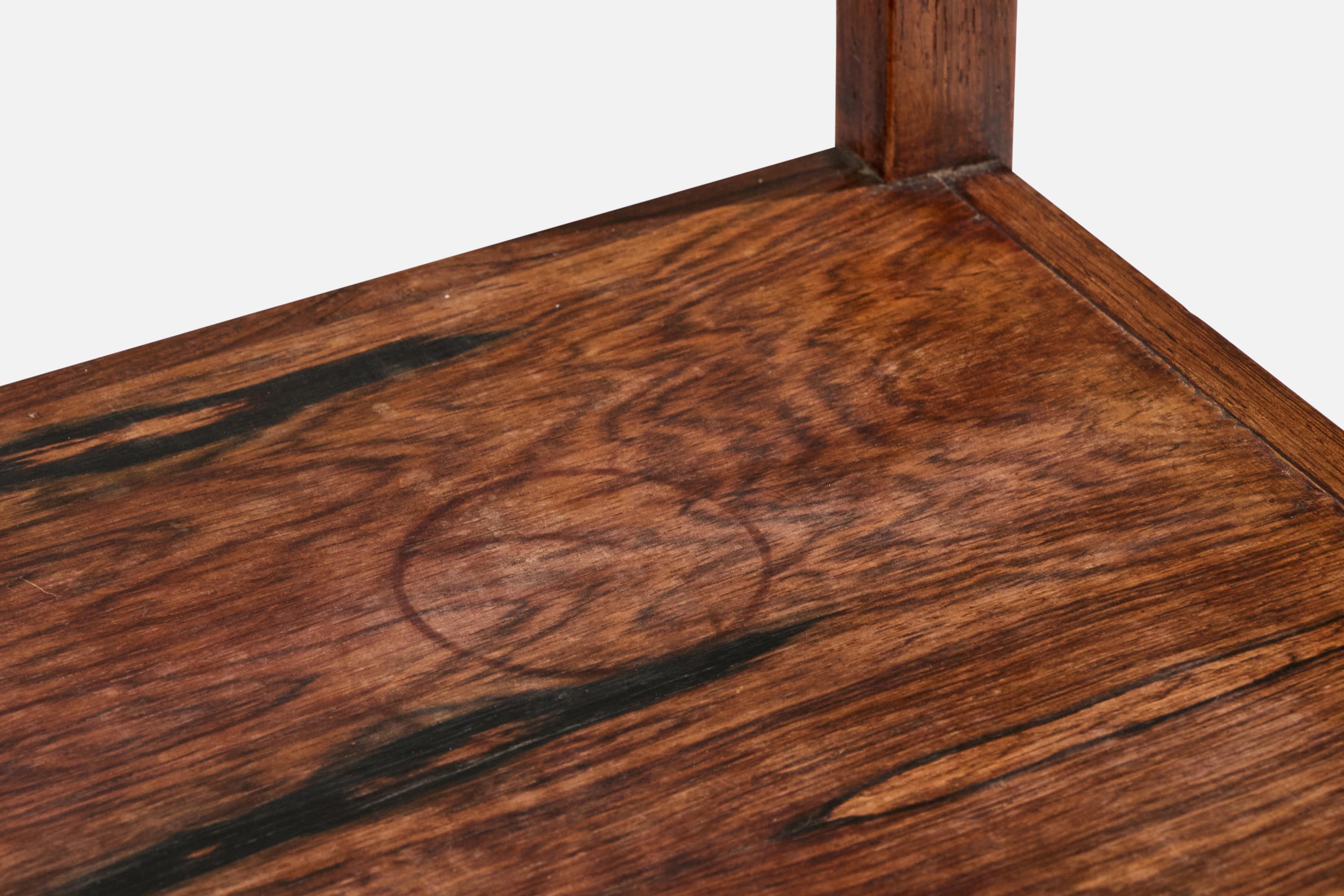 Celina Decorações, Side Tables, Wood, Marble, Brazil, 1960s en vente 4