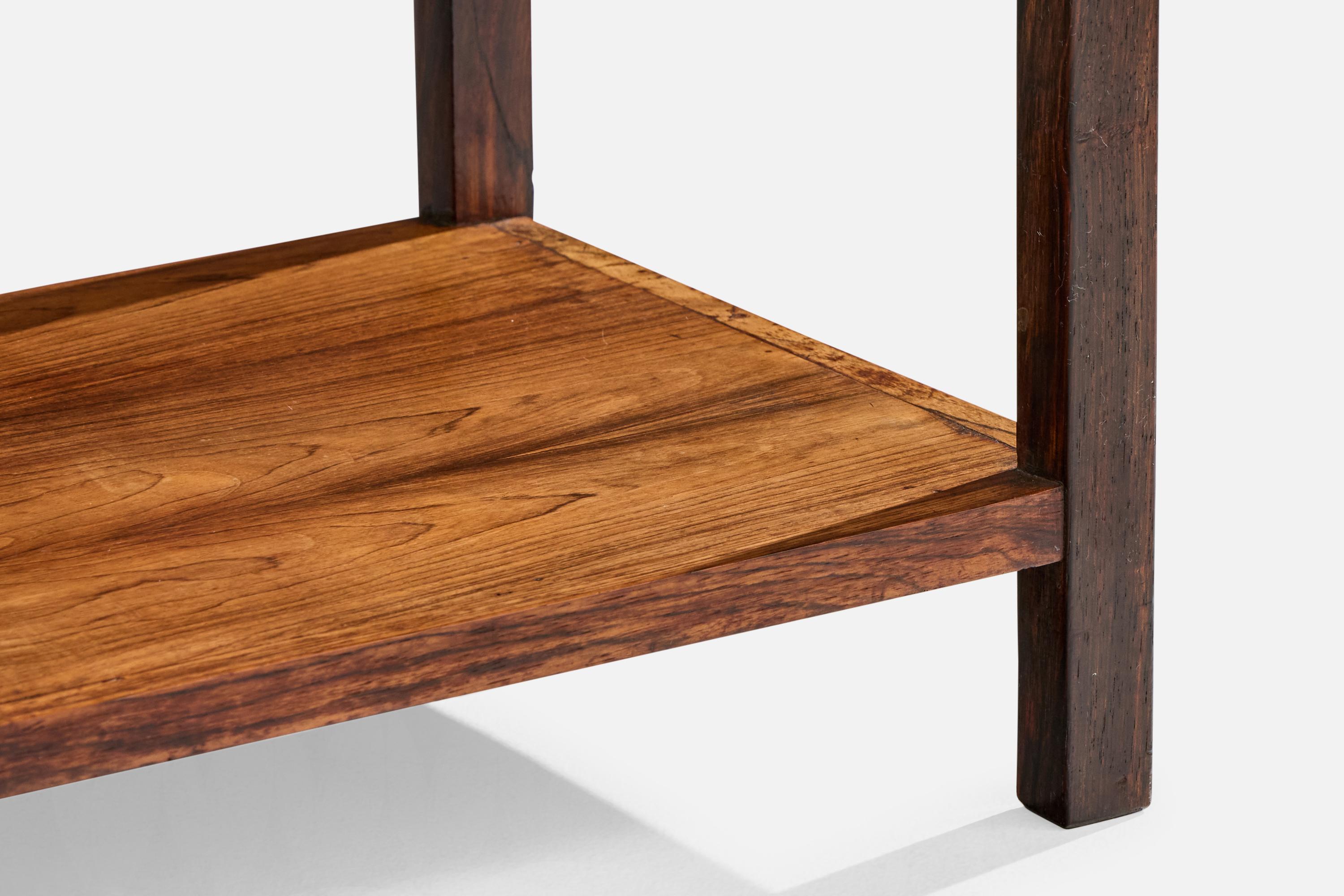 Celina Decorações, Side Tables, Wood, Marble, Brazil, 1960s en vente 6