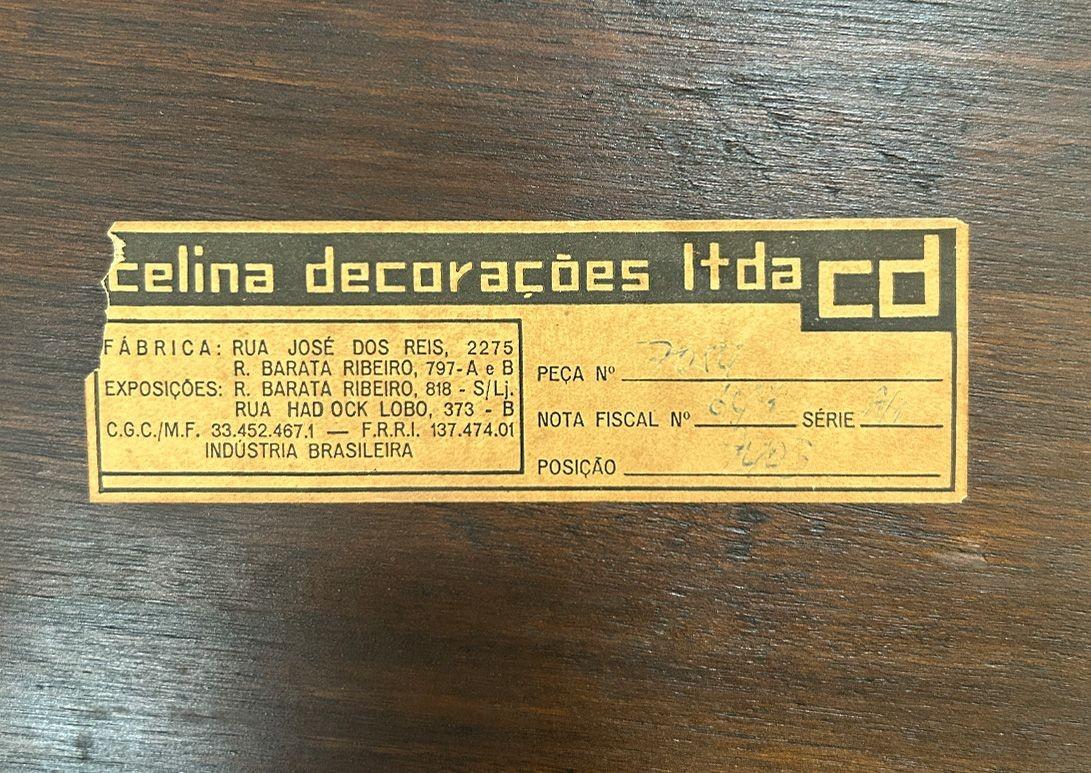 Celina Zilberberg Celina Decorações Brazilian Modern Side Tables or Nightstands For Sale 6