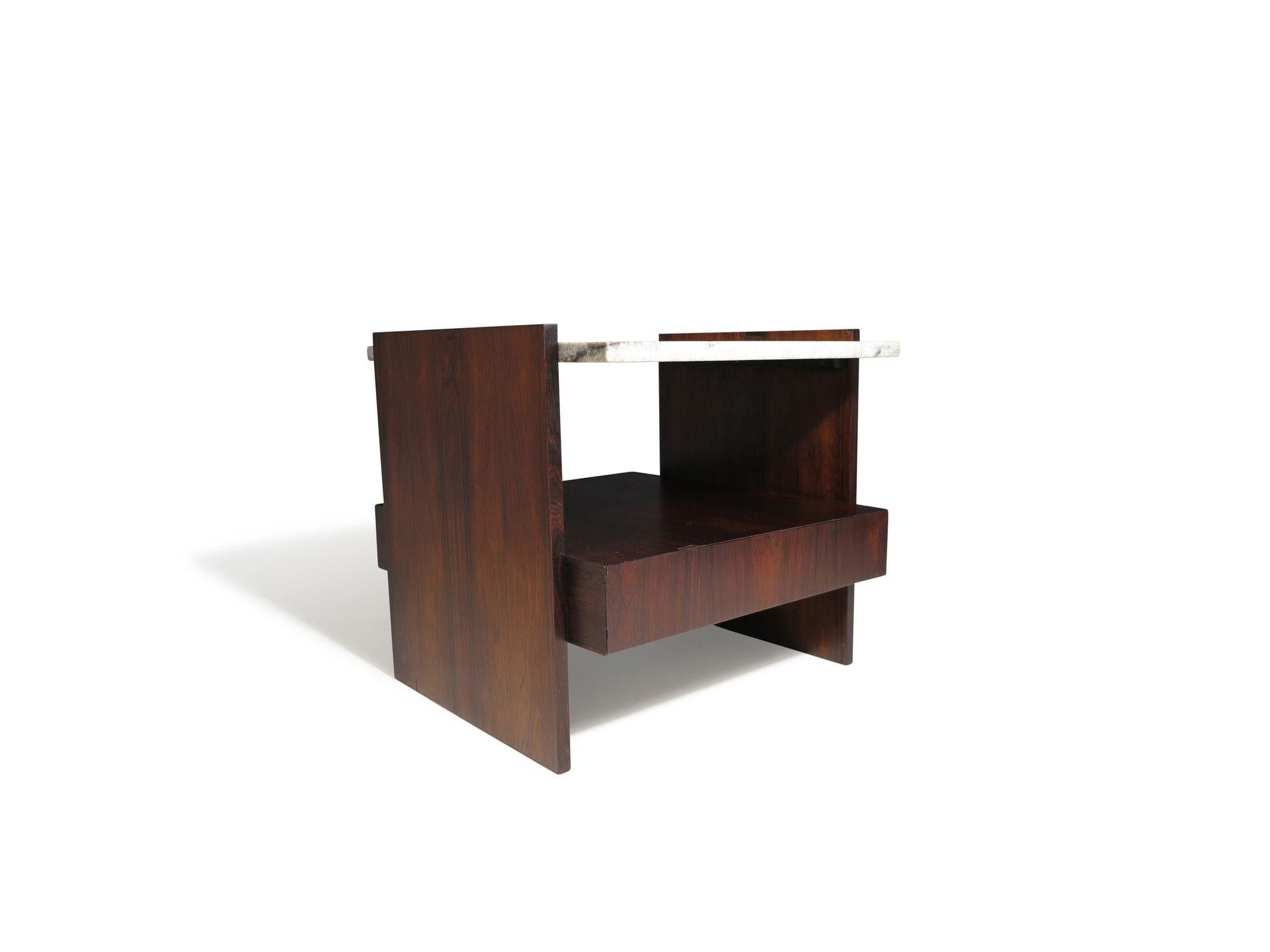 Celina Zilberberg Celina Decorações Brazilian Modern Side Tables or Nightstands In Good Condition For Sale In Oakland, CA