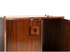 Celina Zilberberg. Buffet modulaire, bois massif et placage de bois, vers 1960