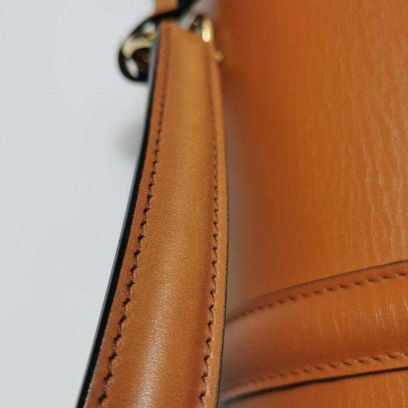 Celine 16 Bag Medium Caramel Natural Tan Smooth Calfskin Leather 10