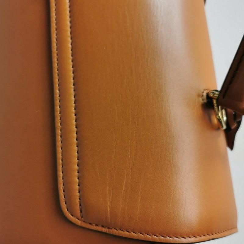Celine 16 Bag Medium Caramel Natural Tan Smooth Calfskin Leather 11