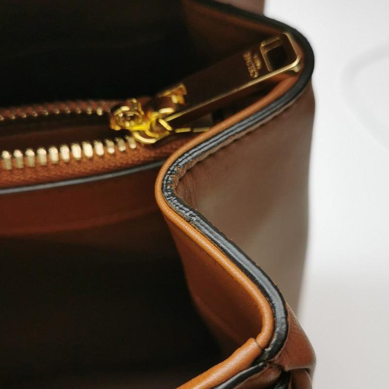Celine 16 Bag Medium Caramel Natural Tan Smooth Calfskin Leather 12