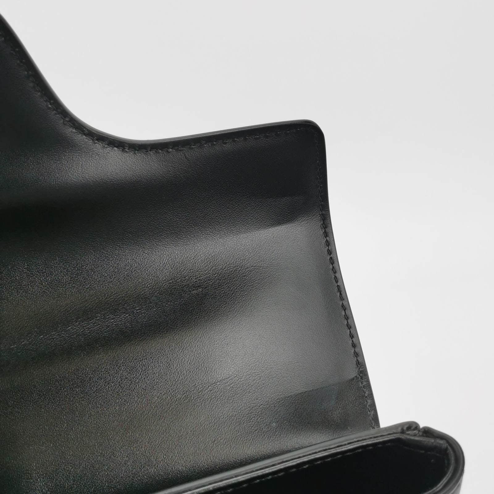 Celine 16 Bag Small Black Smooth Calfskin Leather 6