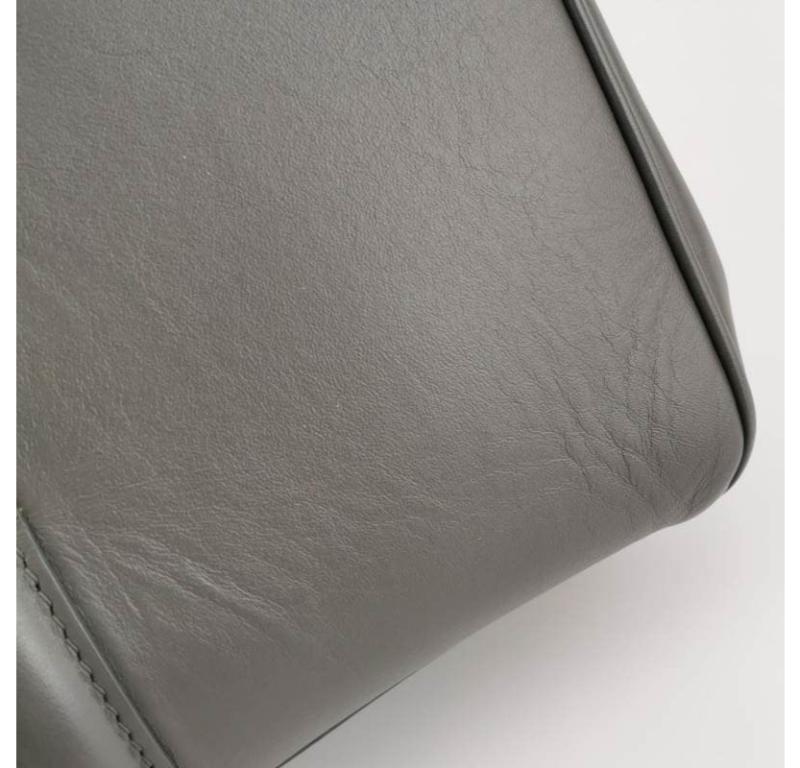 Celine 16 Bag Small Grey Smooth Calfskin Leather 8