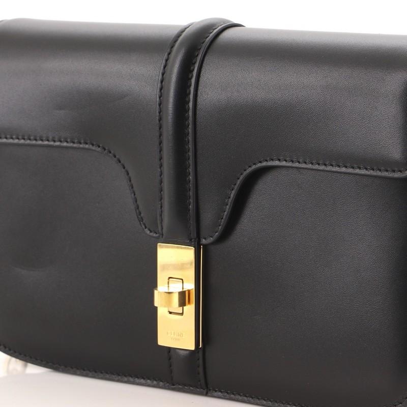 Celine 16 Chain Shoulder Bag Leathe 1