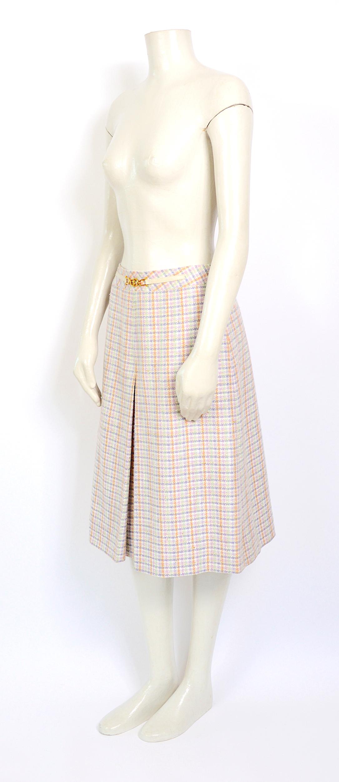 pleated wool skirt pattern