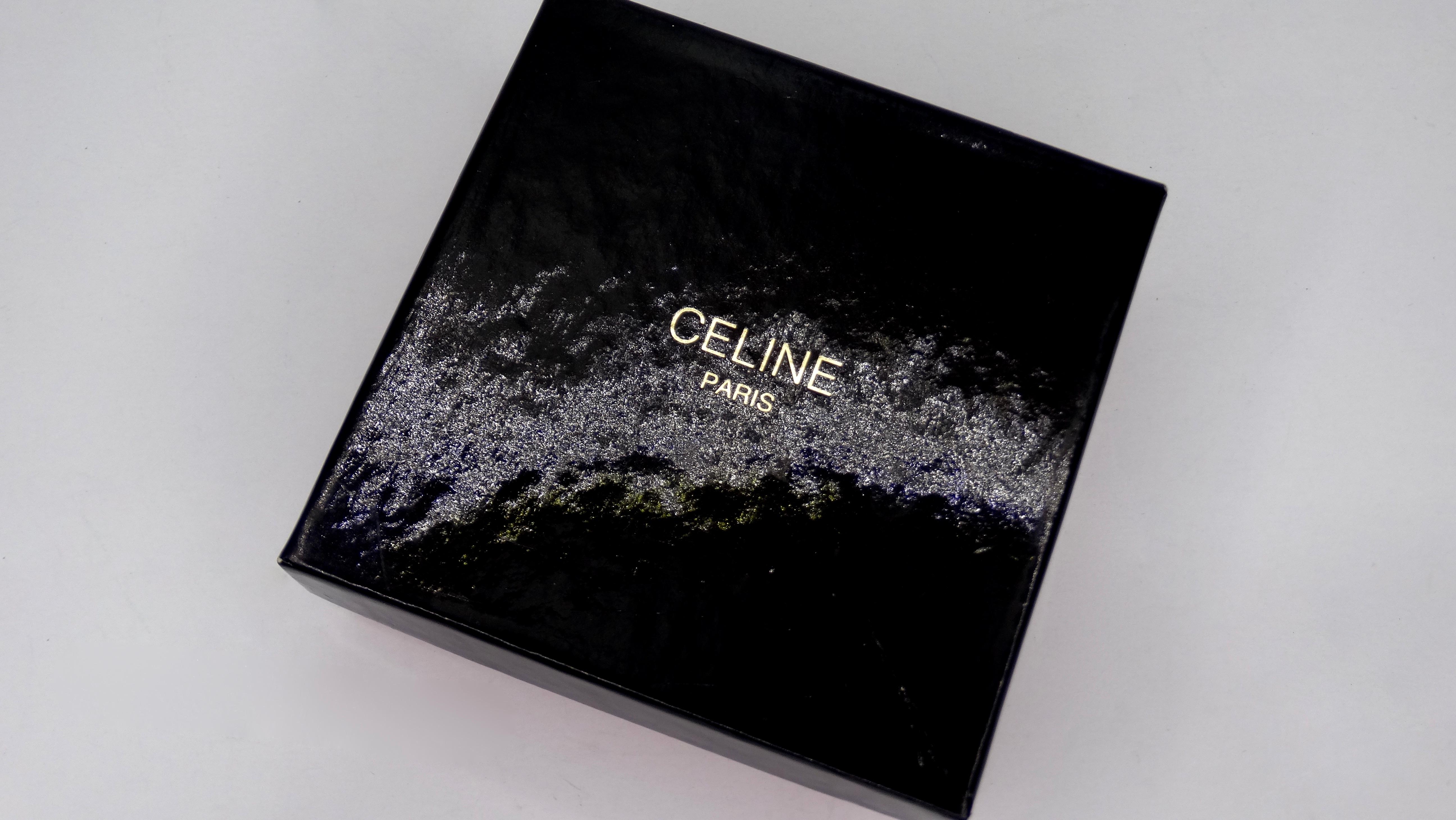 vintage celine earrings