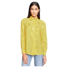 Celine 1980s Silk Blouse