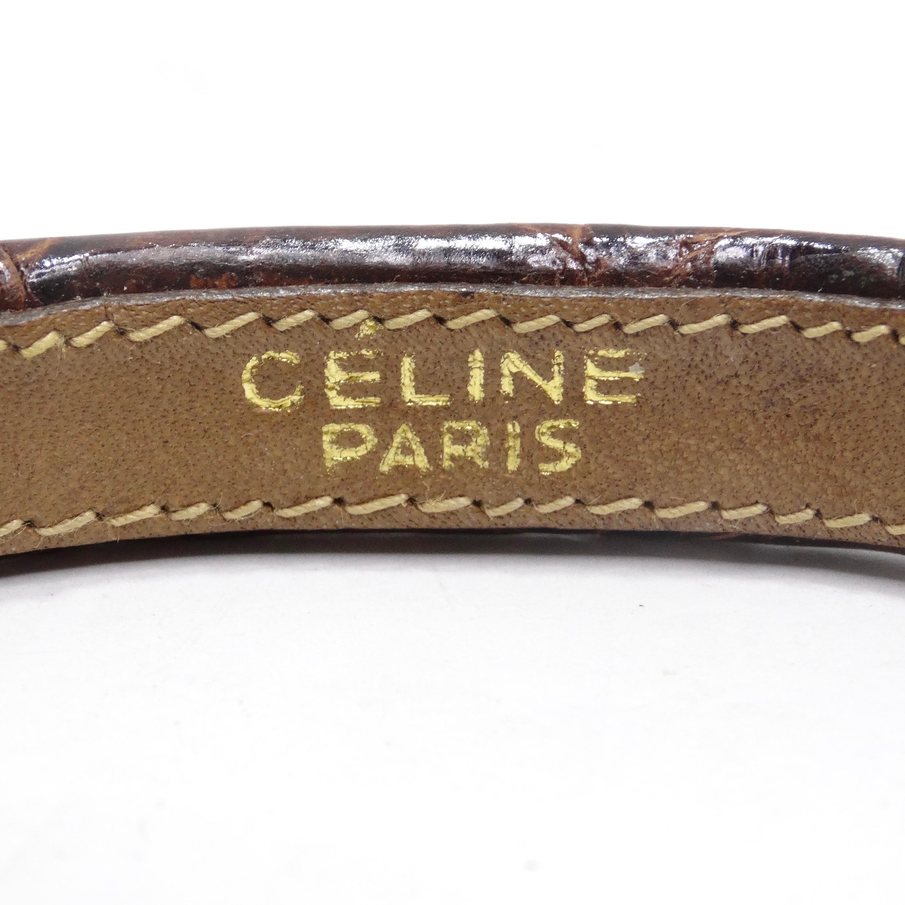 celine leather bracelet