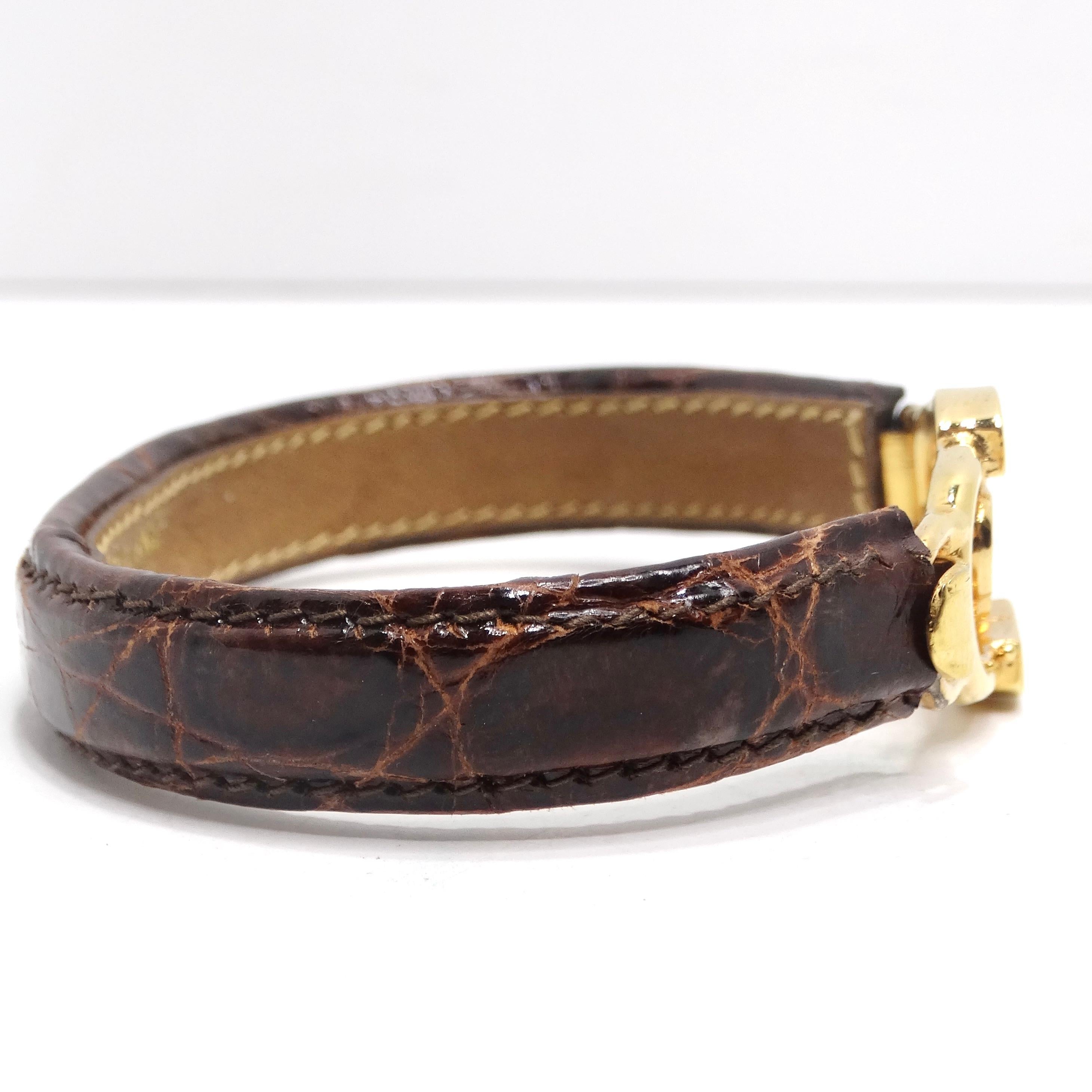 celine leather bracelet